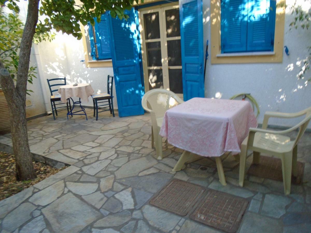 Sea Front Two Bedroom House In Lesvos Tavari Exterior foto